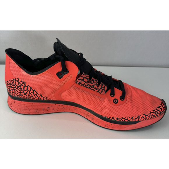 Jordan 88 Racer Toro Men's 11.5 Infrared Red Running Sneakers AV1200-600 Shoes - Picture 4 of 16